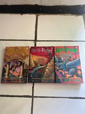Sepaket Buku Harry Potter 1-3 (Original)