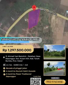 jual murah tanah