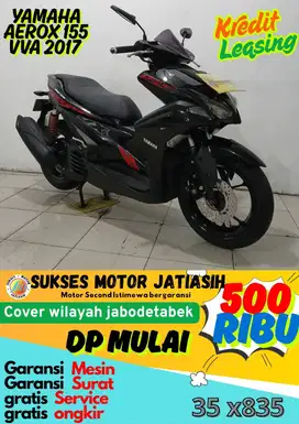 YAMAHA AEROX 155 VVA 2017 BISA CASH DAN KREDIT