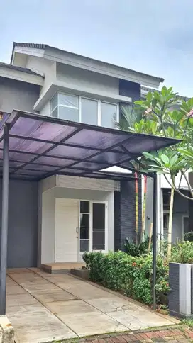 Rumah Bagus Rapi Terawat Semi Furnish di Delatinos Bsd