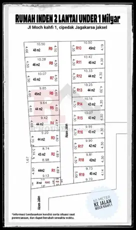 Di jual cepat tanah kavling di Moch Kahfi 1 Jagakarsa jaksel