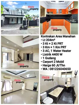 Sewa Rumah Area Jajar, Dekat Manahan, Alila, Solo Square, UMS