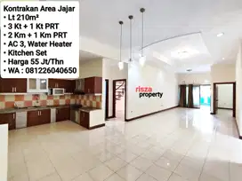 Sewa Rumah Area Jajar Solo Kota, Dekat Manahan, The Alila Hotel
