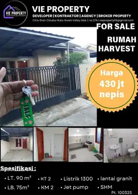 Jual Cepat Rumah Siap Huni. Medland Cileungsi Cibubur.