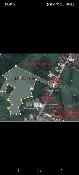 Tanah Kebun Murah di Garut