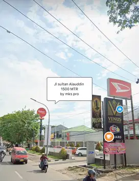 Lokasi jl Sultan Alauddin Makassar 1500 MTR poros jalan