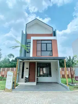 Jual Rumah 3 Lantai Cuma Booking 10 Juta Dekat Tol Cibubur