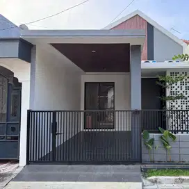 rumah 1 lantai di pakuwon city full furnished, tinggal bawa koper