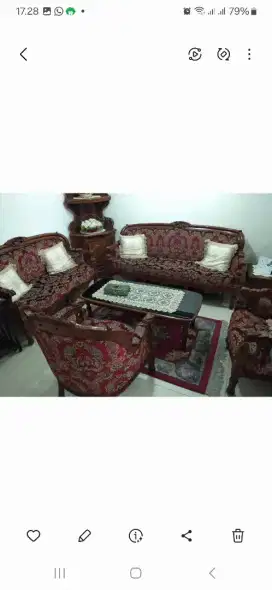Jual kursi tamu ukir jepara