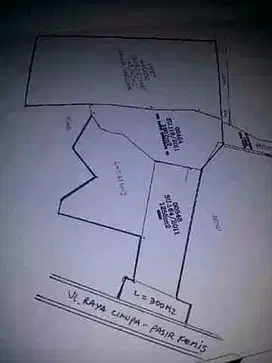 Kavling jln Raya pasar kamis 800m dr exit cikupa