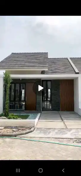 Jual Rumah Baru angsuran 2 jutaan lingkungan WaterPark asri nyaman