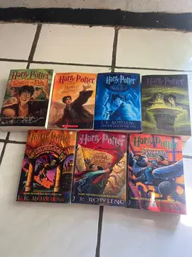 Sepaket Novel Harry Potter Seri Full 1-7