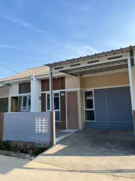 Rumah subsidi Cisoka free kanopi free tembok belakang