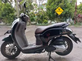 (DP 500)‼️ Scoopy Prestige Keyless Hitam 2022 Cash & Kredit