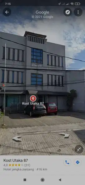 Kost include listrik dekat Derma Express, ATRO Nusantara, BPKP & BNPB