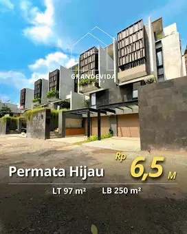 DIJUAL RUMAH BARU PERMATA HIJAU