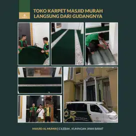 Karpet Masjid Berkualitas Harga Meteran & Roll