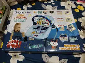 Bisa COD Ayunan Bayi Baby Bouncer Sugar Baby Like New
