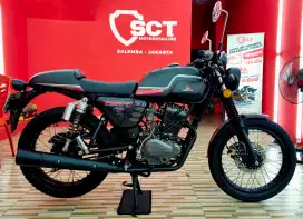 JualCpt90%LikeNew KM19Rb BENELLI MOTOBI 152 2022 CAFE RACER