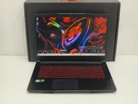 MSI GF63 Thin 9SC i7 Gen 9th NVIDIA GTX 1050Ti Ram 16GB SSD 256GB