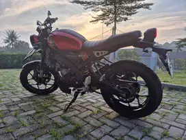 KM 7 ribu. Yamaha XSR 155 tahun 2023 Red Otentic