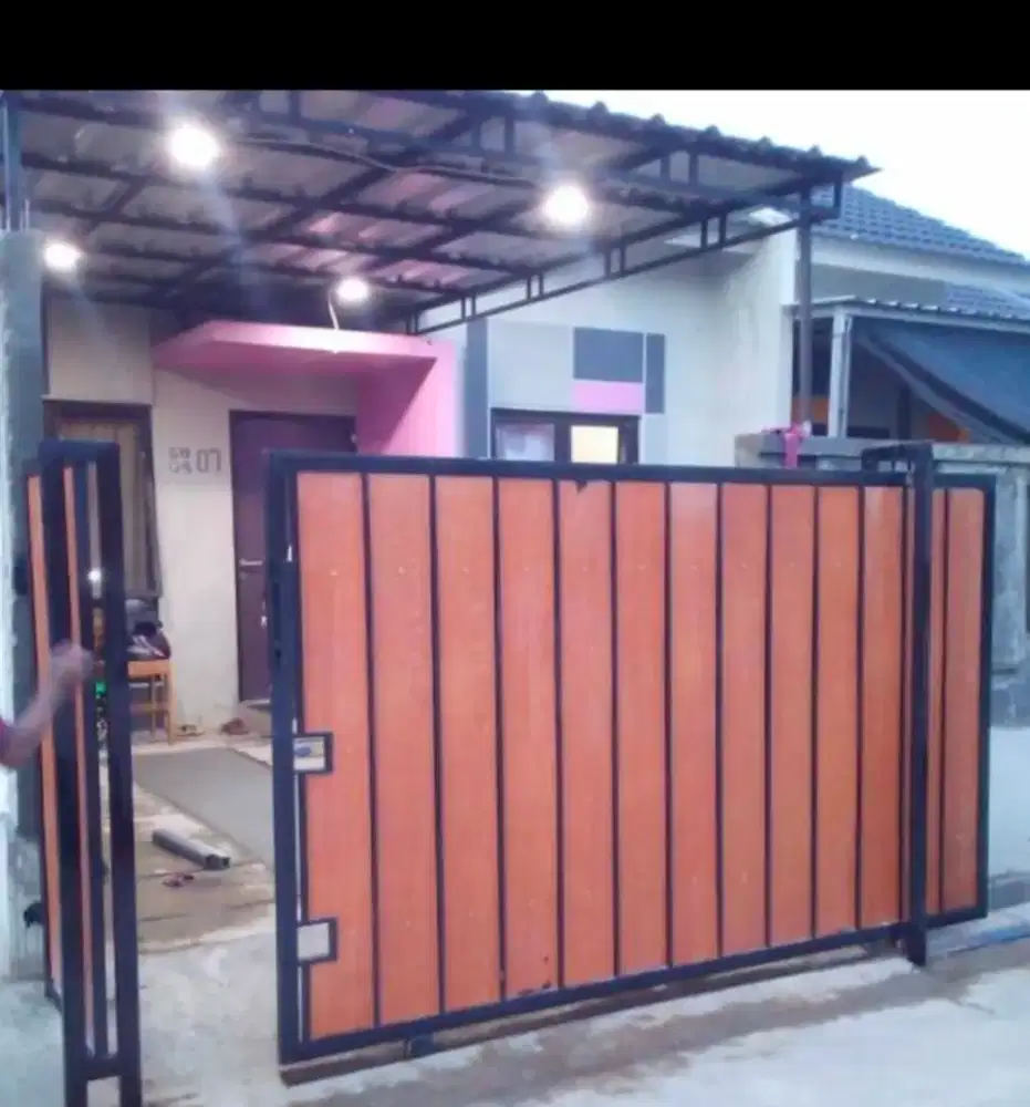 Pintu pagar grc minimalis termurah 1999