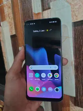 Realme 8 5G 8+8/128 os'13 support nfc hp Chasan body pemakaian