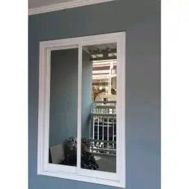 Jual kusen pintu jendela kaca aluminium plus pasang