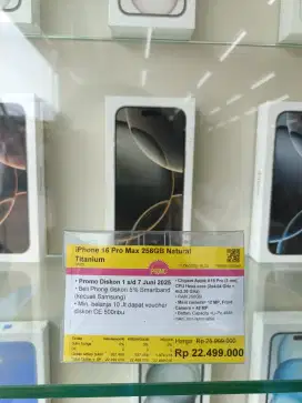 Kredit Kredivo iPhone 16 Pro Max 256GB Bunga 0 Tanpa Dp