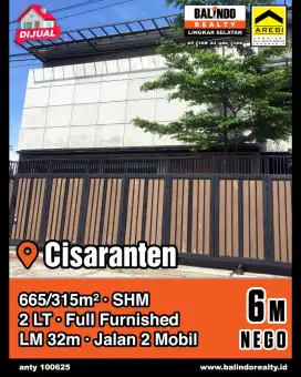 Jual Cepat Bangunan Kantor Siap Pakai Arcamanik