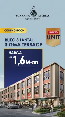 Ruko Megah Auto Cuan di Suvarna Sutera