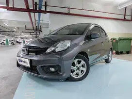 TDP 7,JT Honda Brio Satya 1.2 E Bensin-AT Abu-Abu 2018