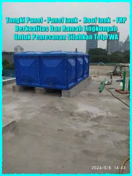 TANGKI FIBERGLASS - PANEL FRP - TANDO FRP - GROUND TANK- ROOF TANK FRP