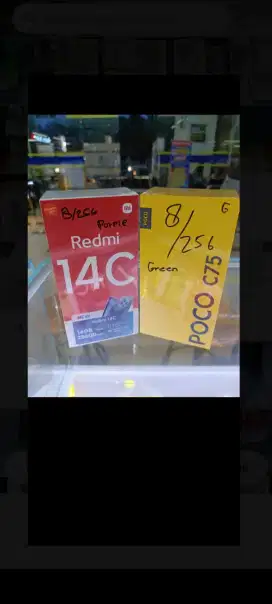 Xiaomi redmi 14C 8/256 setara poco C75 resmi