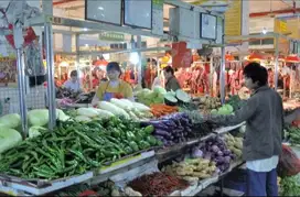 Jaga Kios di Pasar