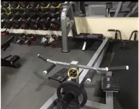 Fitnes T bar  Row landmine sport machine