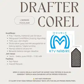 LOWONGAN KERJA – DRAFTER COREL DRAW