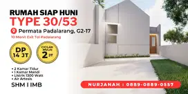 Permata Padalarang. 30/53 Siap Huni