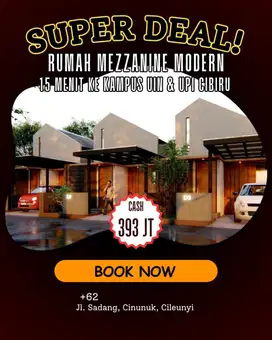 Rumah 300 jutaan si cibiru bandung timur