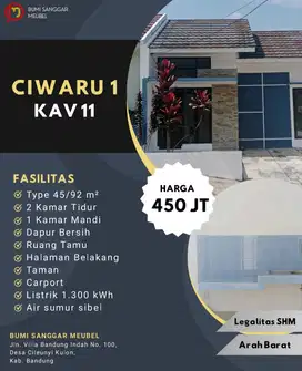 Rumah minimalis di Kota Bandung
