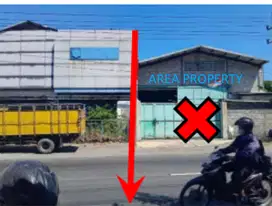 JUAL GUDANG HITUNG TANAH, RAYA DRIYOREJO, GRESIK