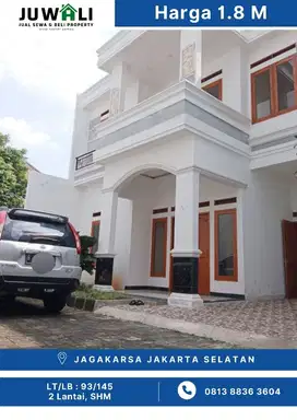 Rumah Nyaman Adem Di Jagakarsa Jakarta Selatan