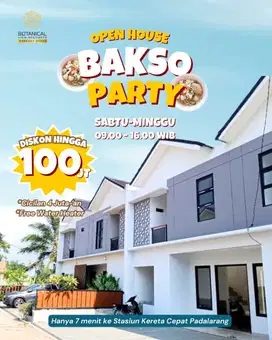 Rumah rasa vila Bandung view keren udara sejuk