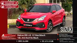 Suzuki New Baleno HB 1.4L AT Hatchback NIK 2021 Red On Black