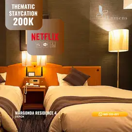 Staycation Apartemen Thematic Mares Depok by Lumens