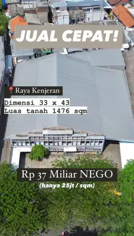 Gudang Raya Kenjeran, Strategis, Siap Huni