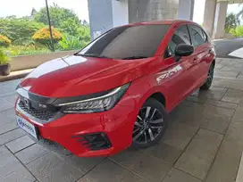 KM Rendah -  Honda City 1.5 Hatchback RS Bensin AT 2021 Merah HN