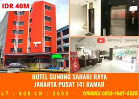 Hotel di Gunung Sahari Raya Jakarta Pusat