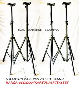 stand speaker 100ribuan minimal 6pcs