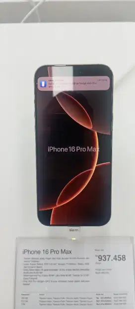 Segampang itu dapatkan iphone 16 pro max dengan promo home credit